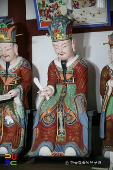 나주 다보사 명부전 시왕상