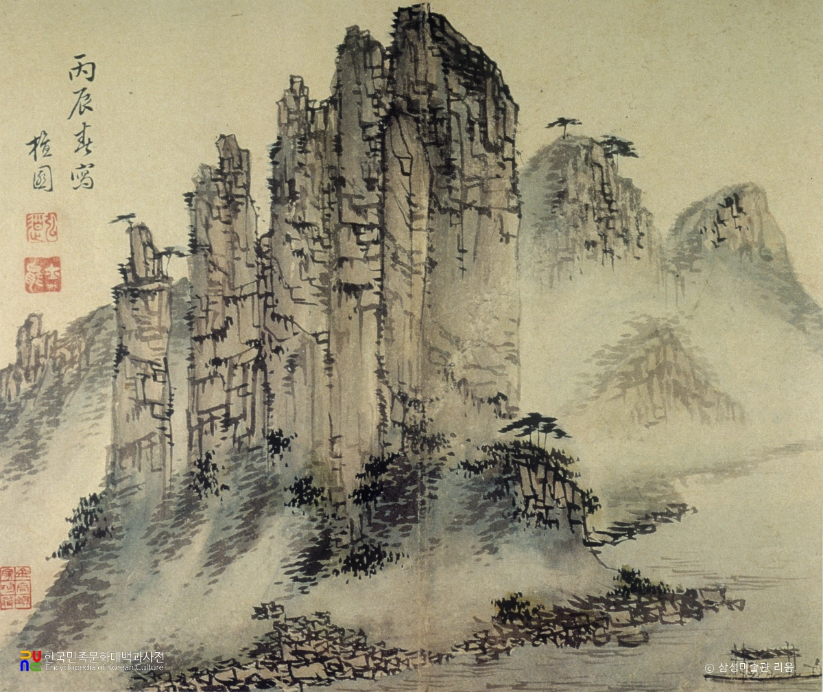 김홍도 필 병진년 화첩