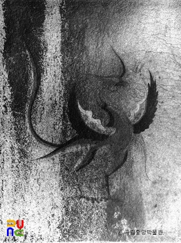 평안남도 강서 강서중묘 현실 입구 남벽 동측 주작