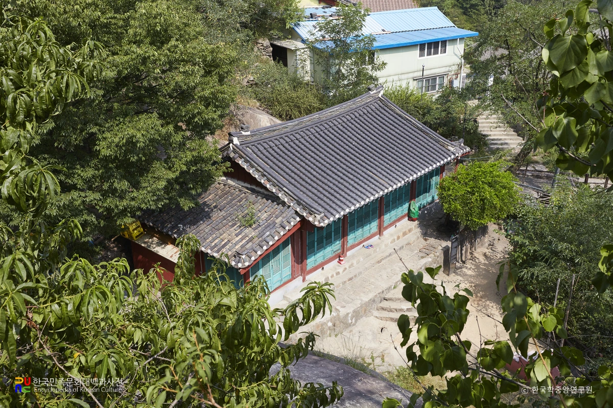 서울 인왕산 국사당 전경