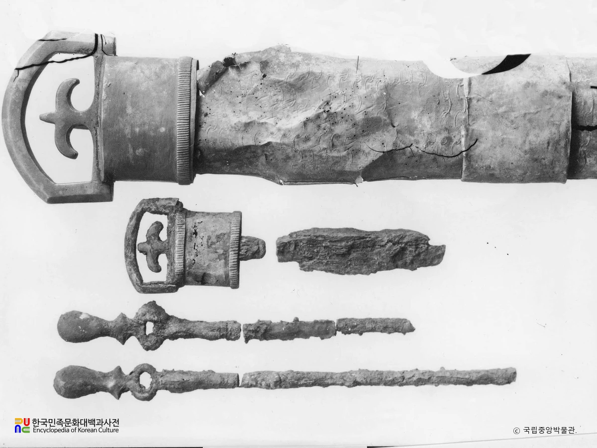 대구 대명동 유적 7호분 출토 대도, 소도