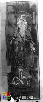 부석사 조사당 벽화 보살상 모사도