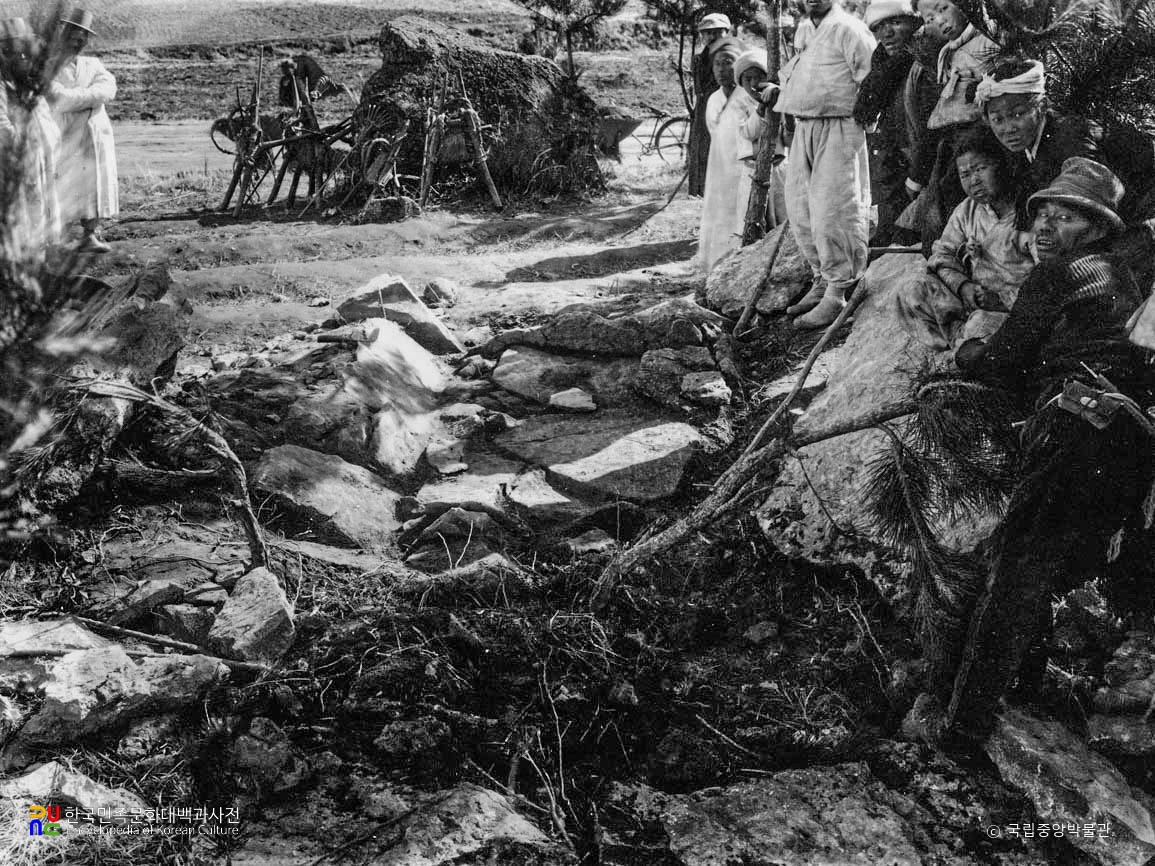 나주 노동리 동부 지석묘 석곽