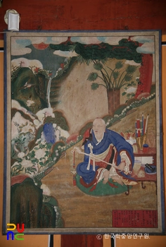 고창 선운사 대웅전 독성도