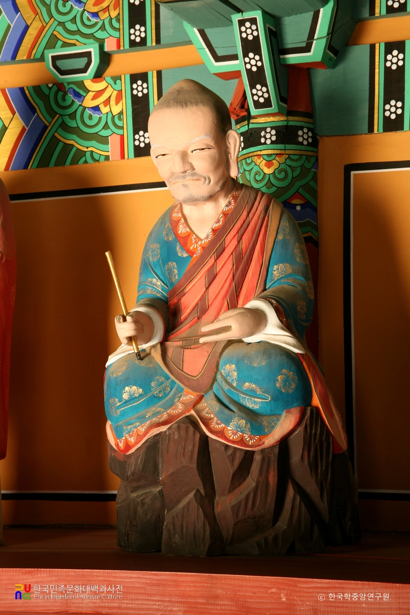 부안 개암사 응진전 16나한상