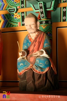 부안 개암사 응진전 16나한상