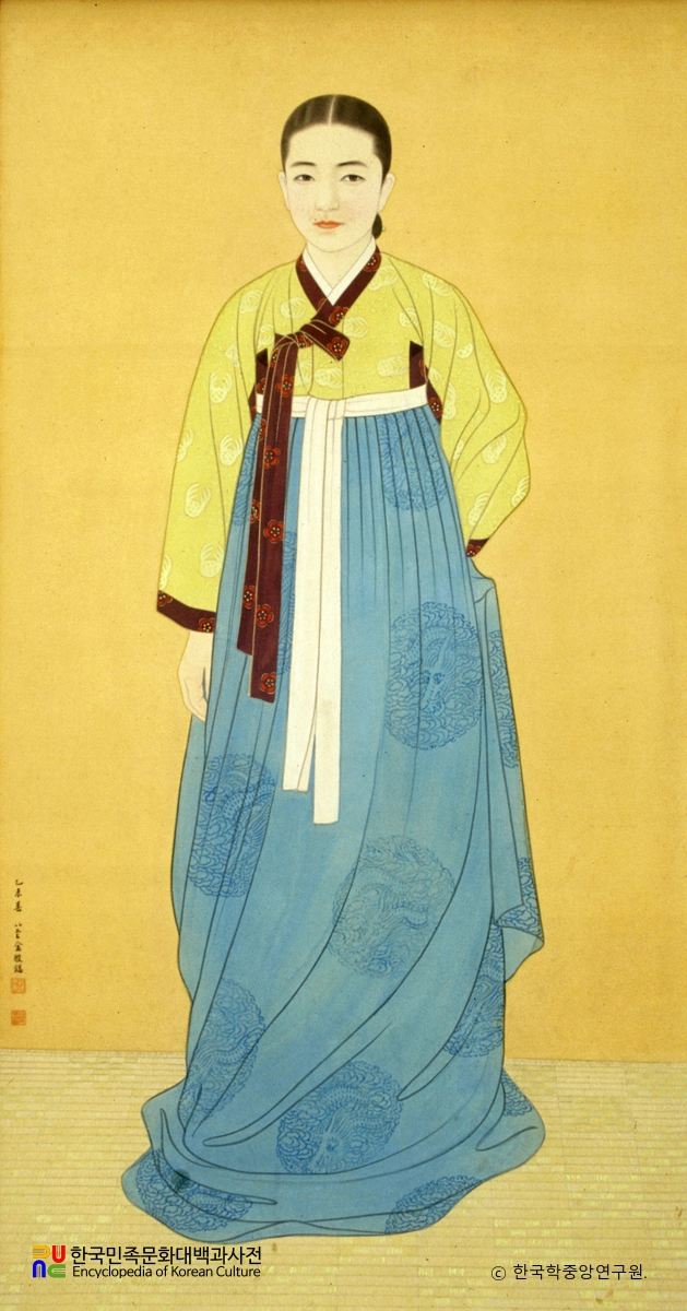 의기 논개 / 김은호