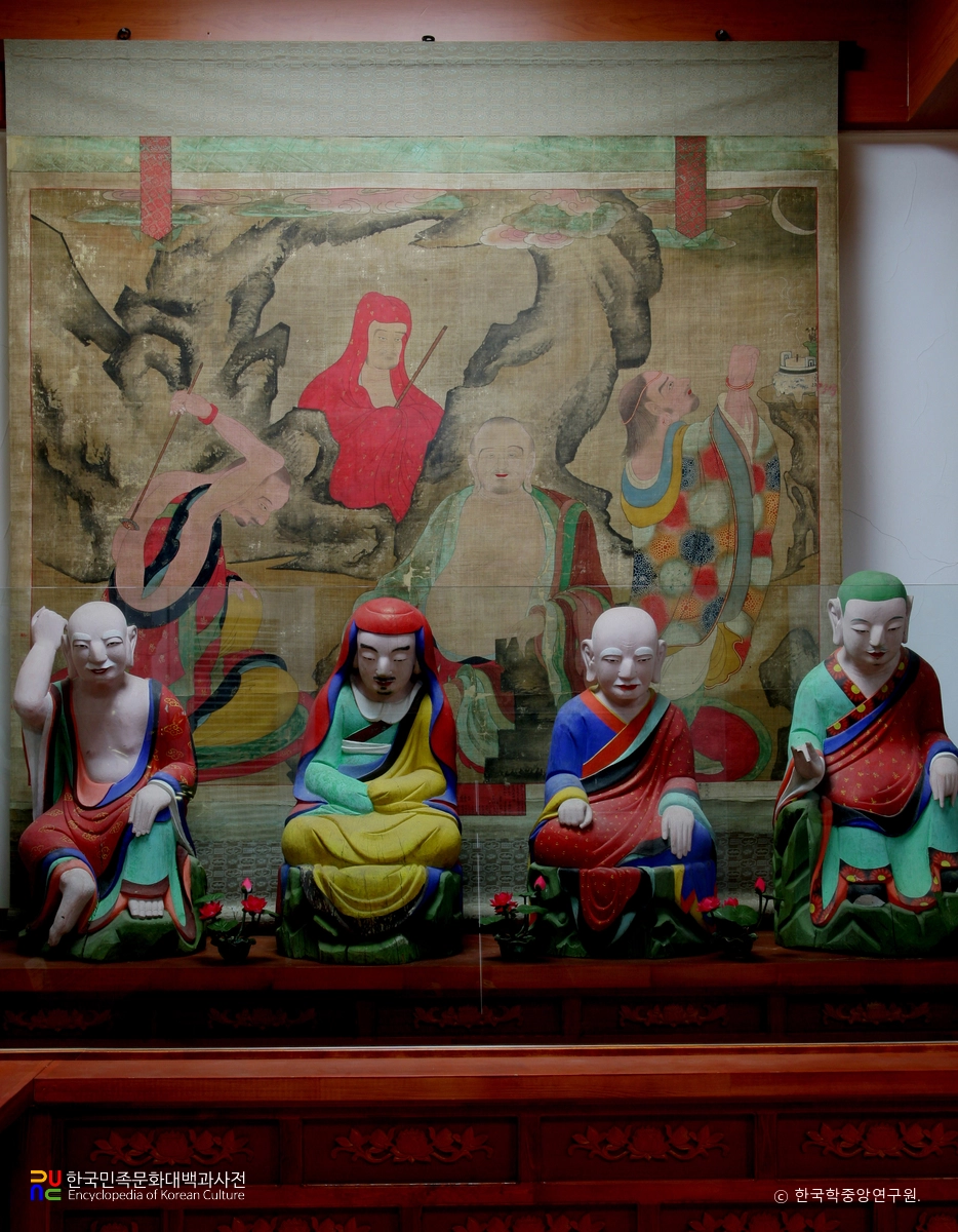 여수 흥국사 십육나한도