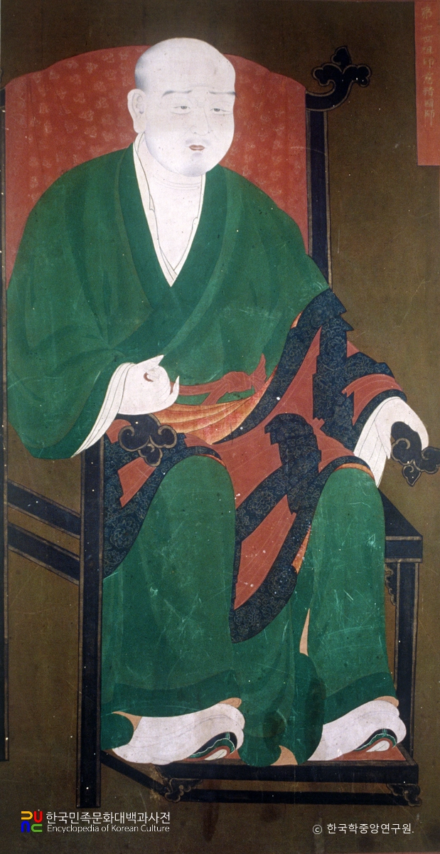 순천 송광사 십육조사 진영 / 제 6세 원감국사