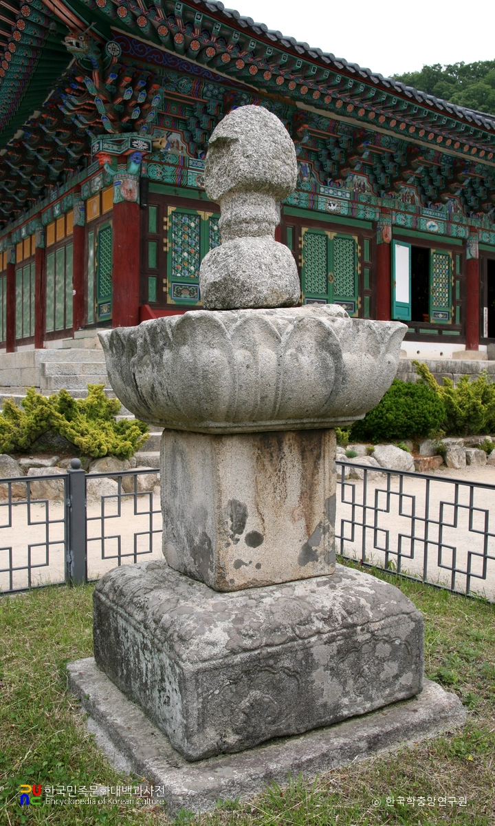 김제 금산사 노주