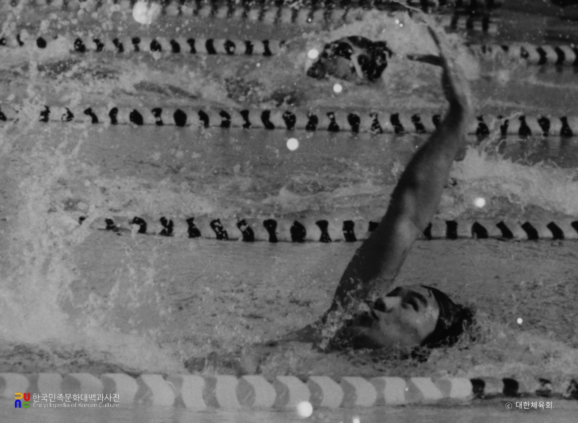 아시아경기대회 / 수영선수 최윤희