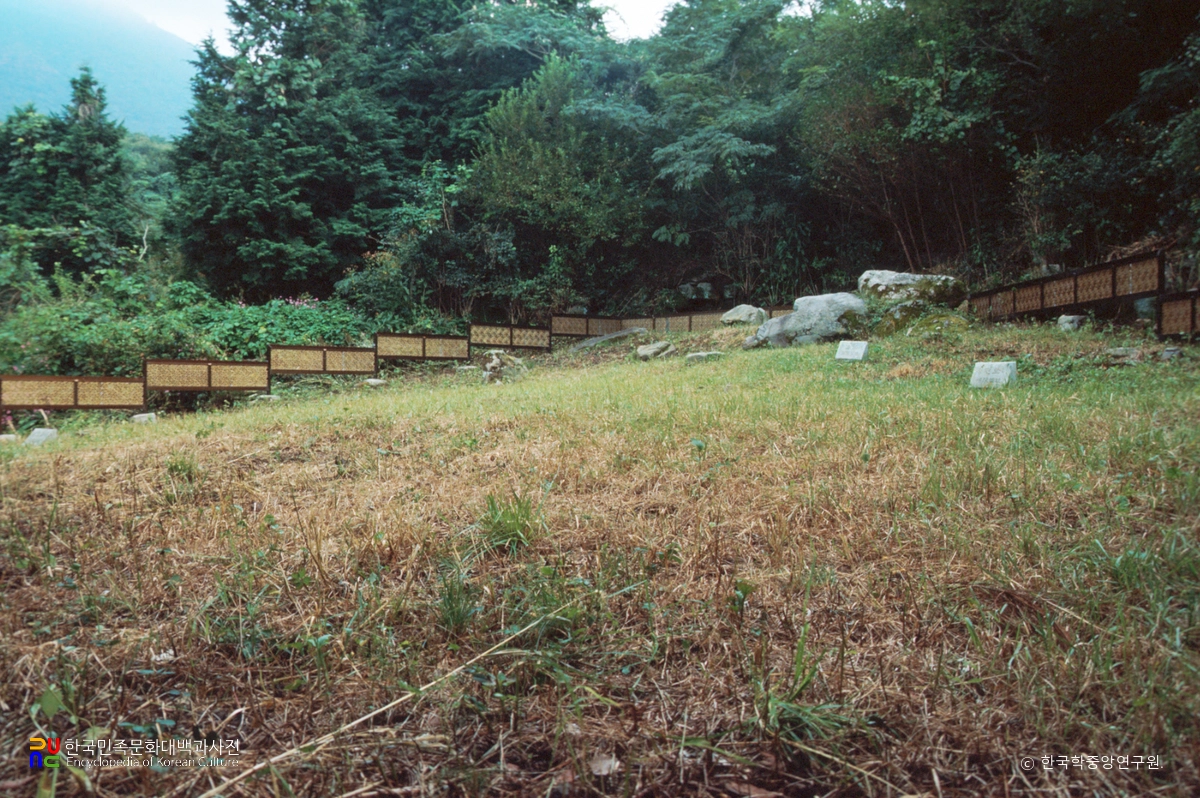 광주광역시 금곡동 제철유적 전경