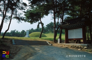 논산 계백 장군 유적 전승지 전경