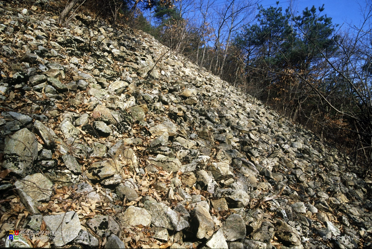 부여 석성산성 전경