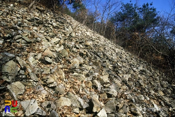 부여 석성산성 전경