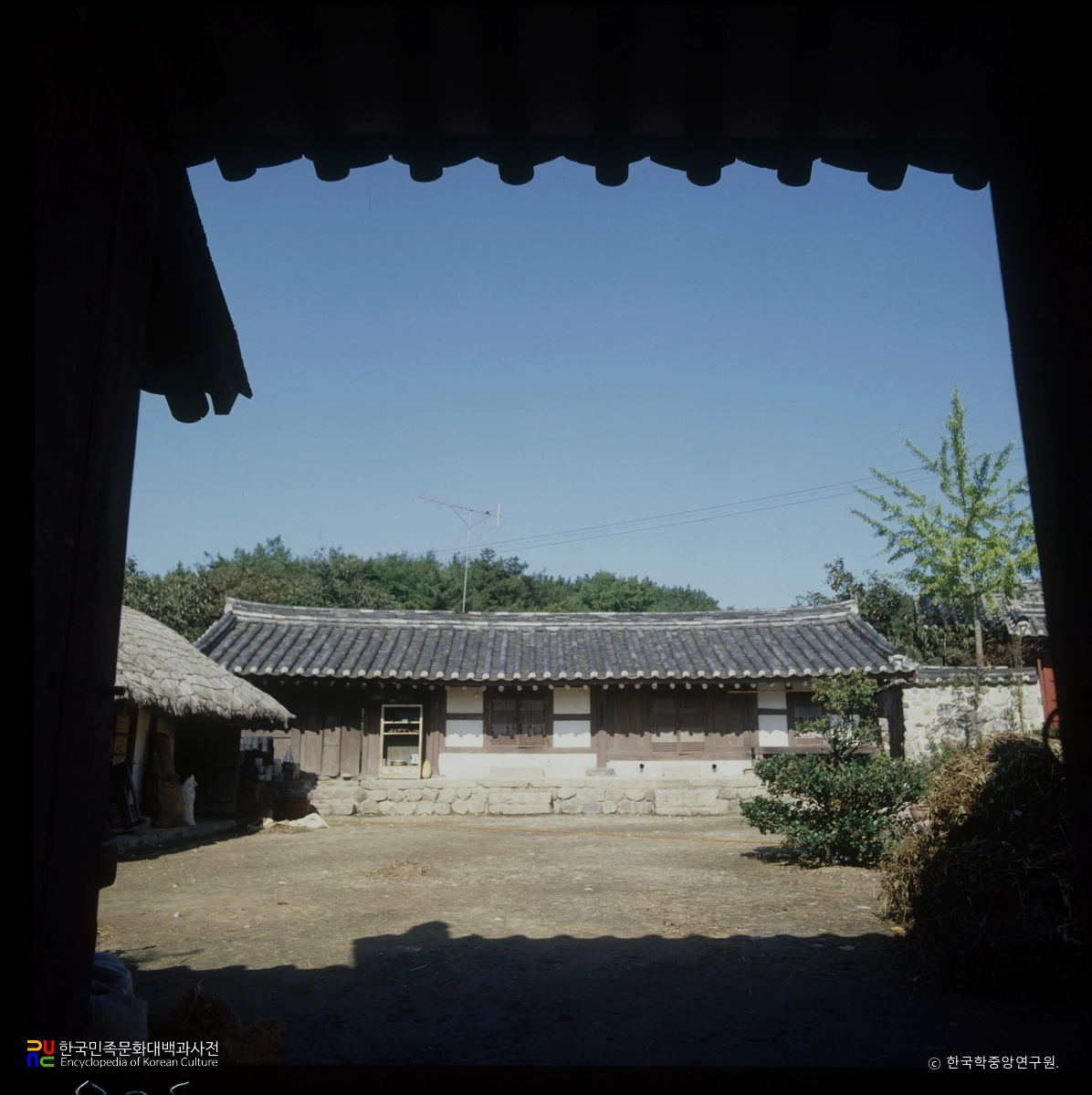 경주 월암 종택 중 안채 정면