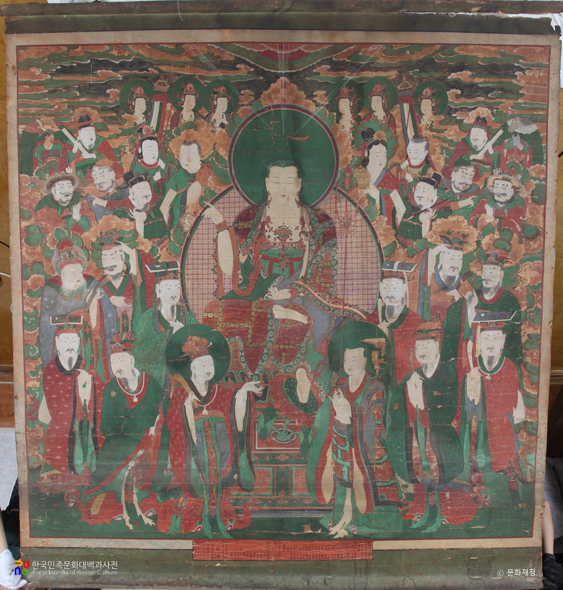 대구 서봉사 지장시왕도