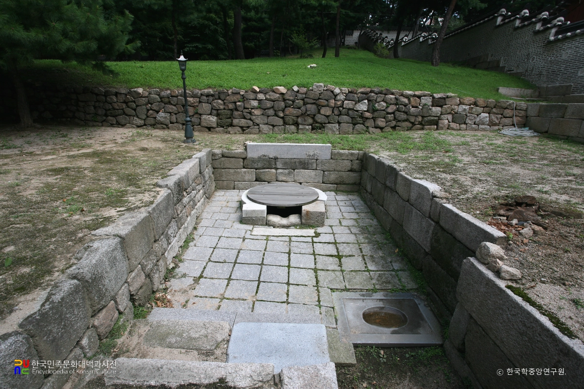 서울 육상궁 냉천 전경