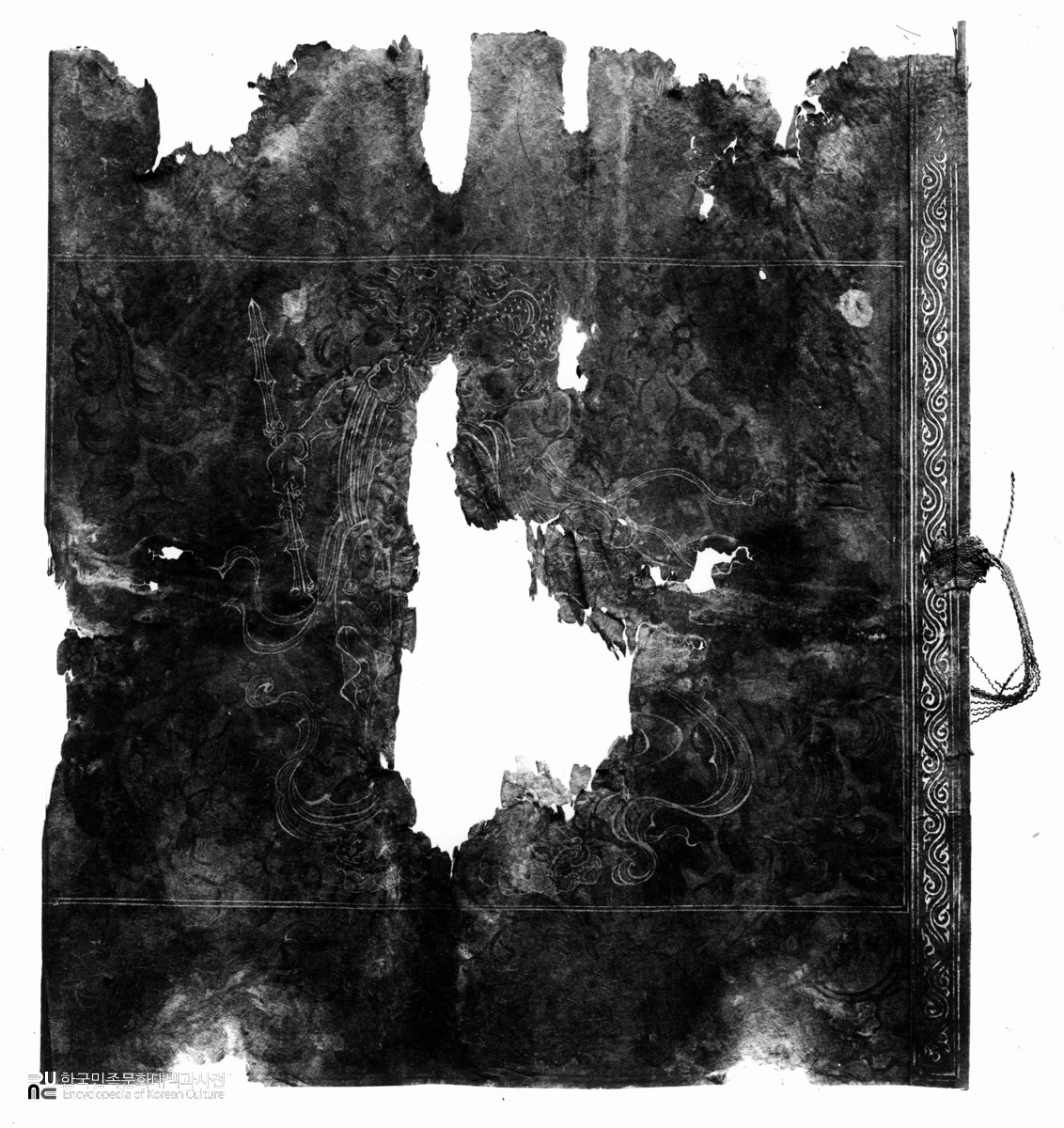 개성 남계원지 칠층석탑 출토 감지금니묘법연화경의 변상도