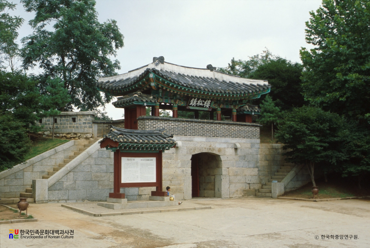 강화산성 중 북문 정측면