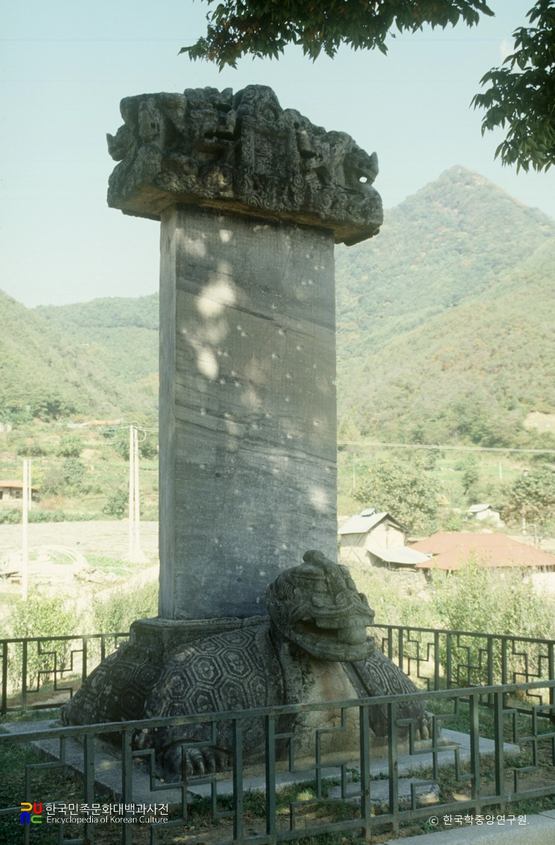 충주 정토사지 법경대사탑비