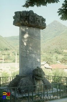 충주 정토사지 법경대사탑비