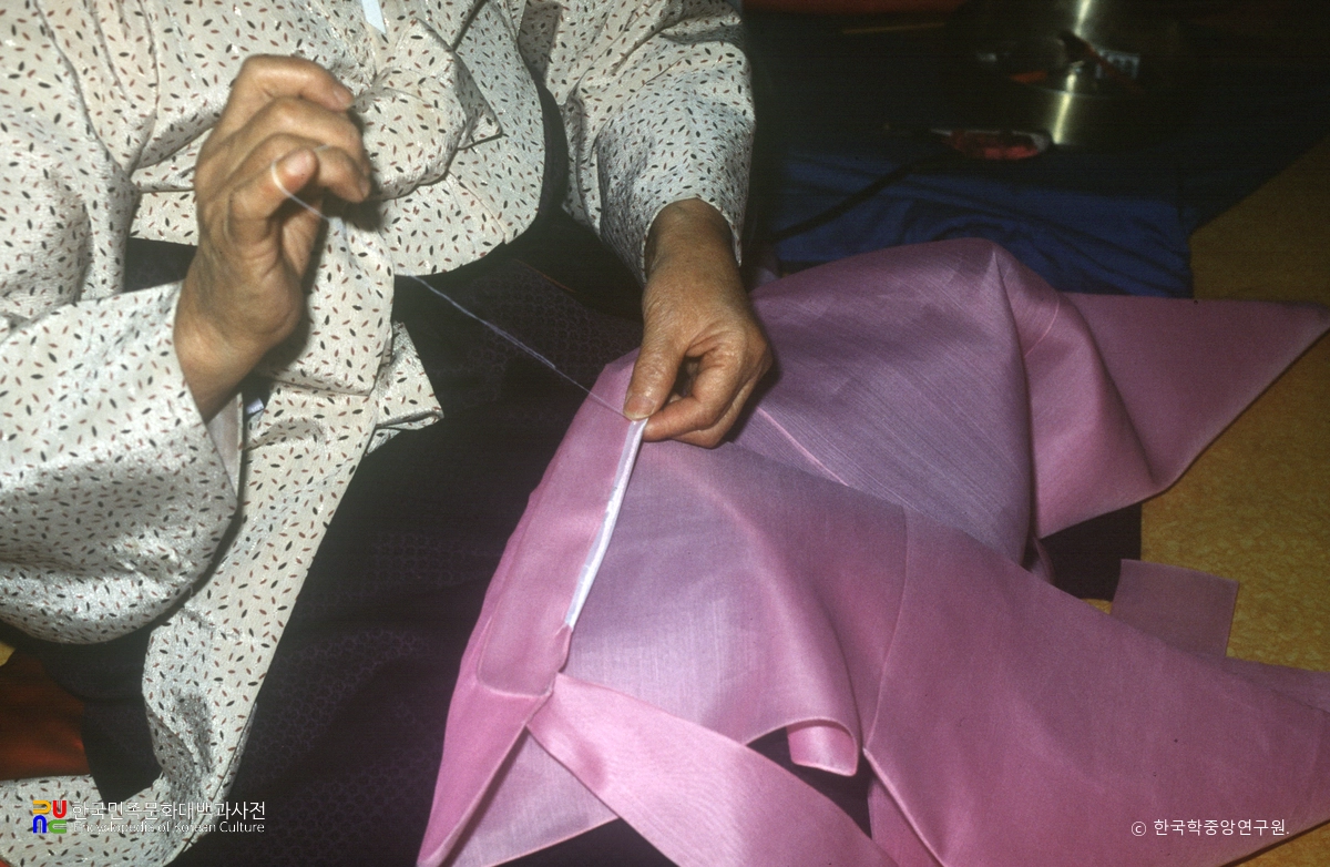 동정 달기 3(안쪽 시침)