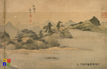 압구정도(정선 작)