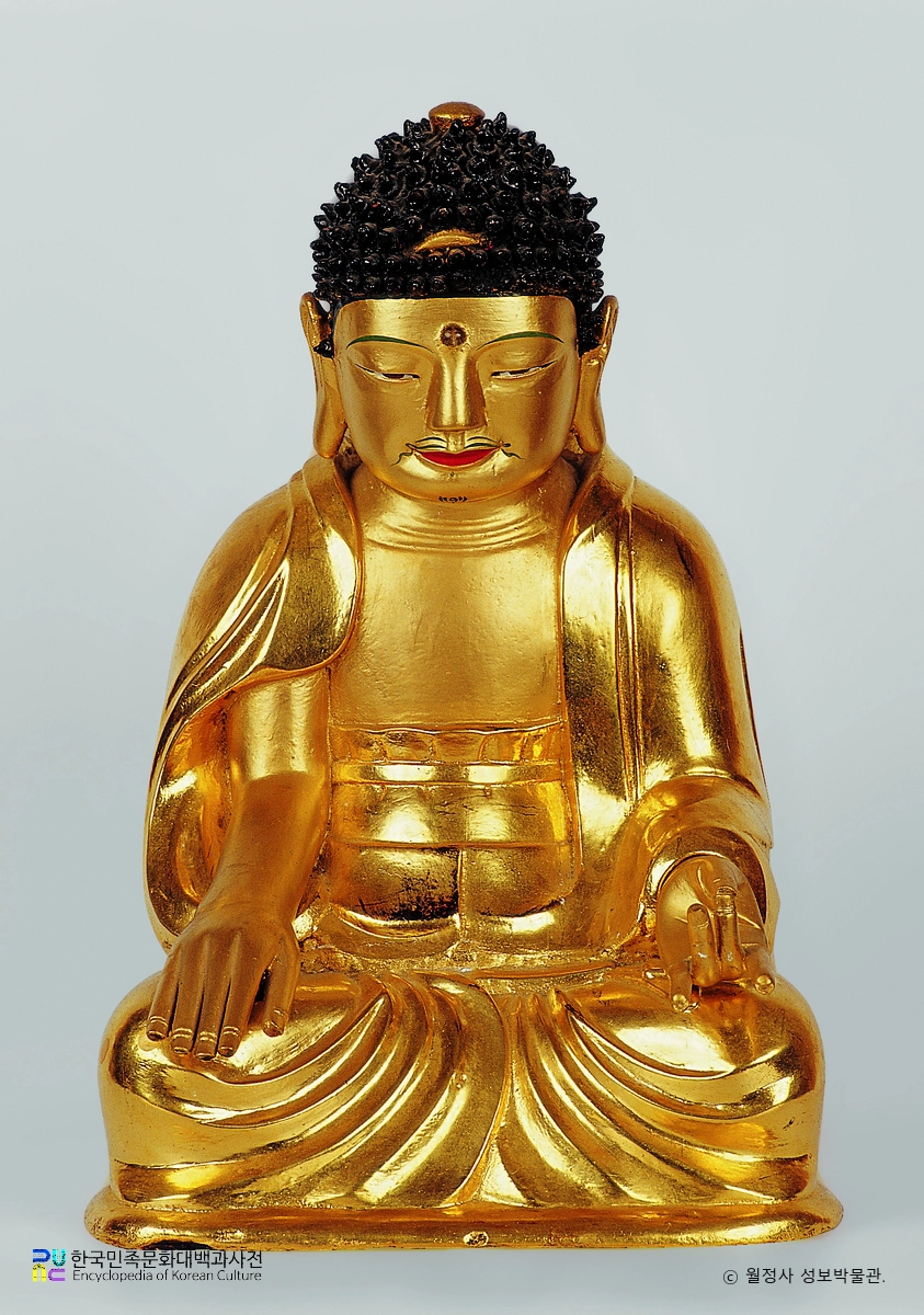 평창 북대 고운암 목조 석가여래 좌상 및 복장유물