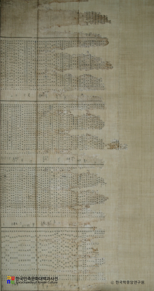 장말손 유품 적개공신회맹록