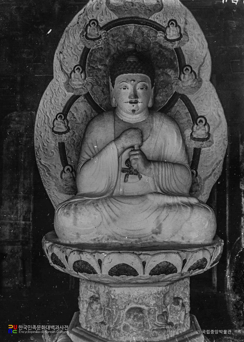 대구 동화사 비로암 석조비로자나불좌상