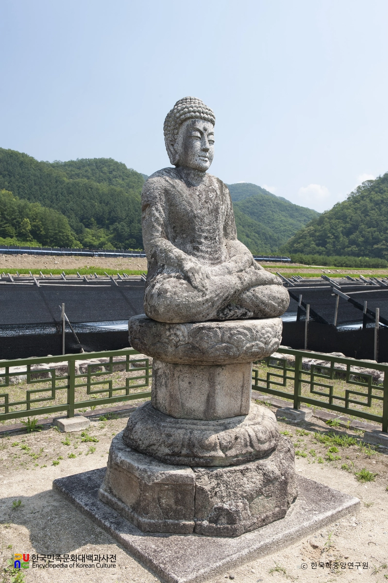 횡성 상동리 석불좌상