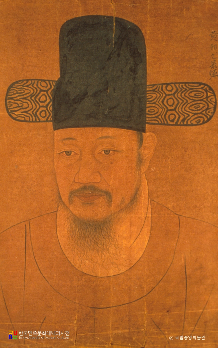 명현화상 중 황경원 초상