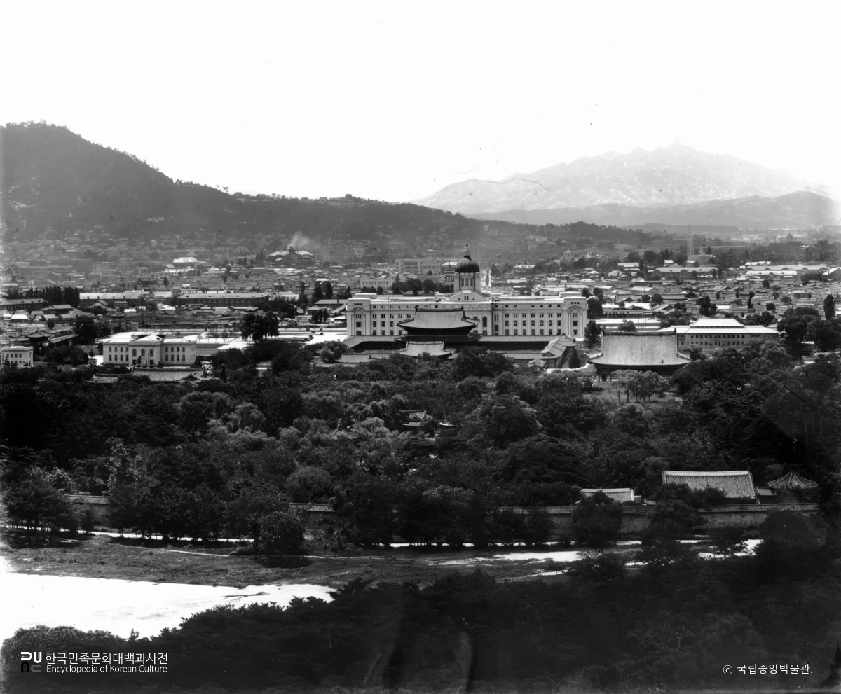 서울 경복궁 전경