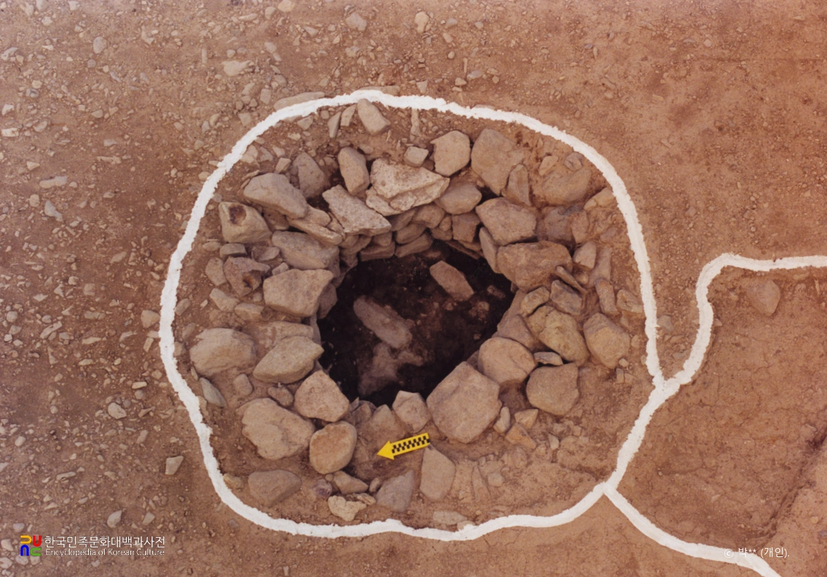 대구 시지동 유적 발굴 전경