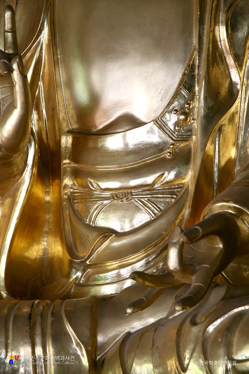 남원 선국사 건칠 아미타여래좌상 및 복장유물 중 아미타여래좌상