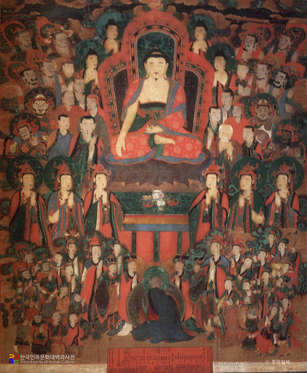 송광사 영산전 후불탱·팔상탱