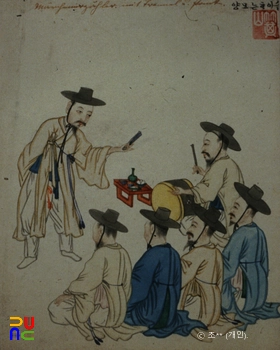 기산풍속도첩/판슬롯 머신 규칙