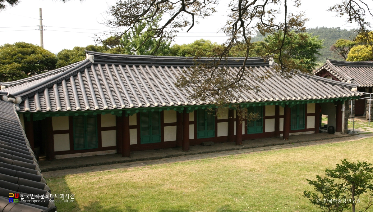 제주 대정향교 명륜당 전경