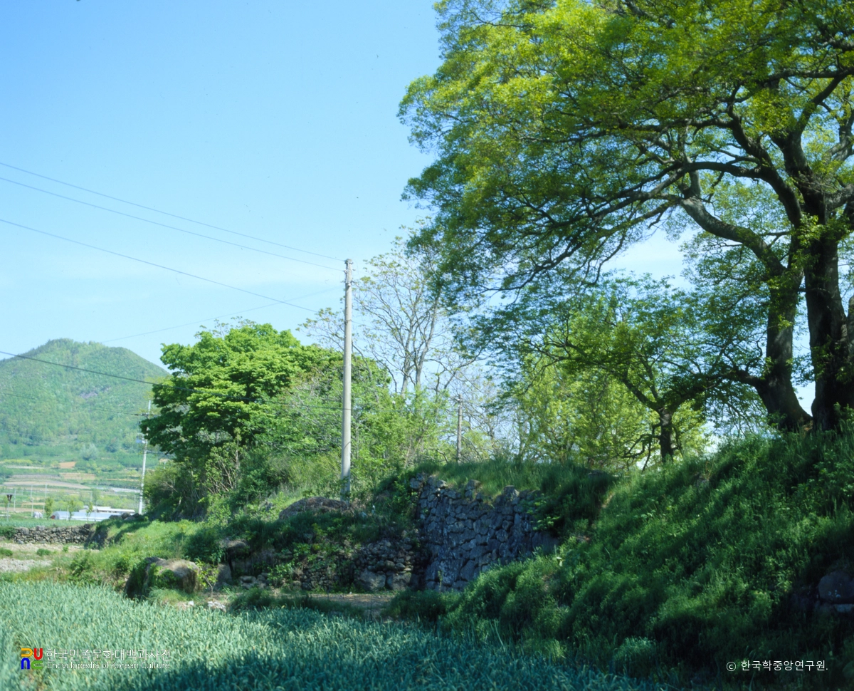강진 전라병영성의 성벽
