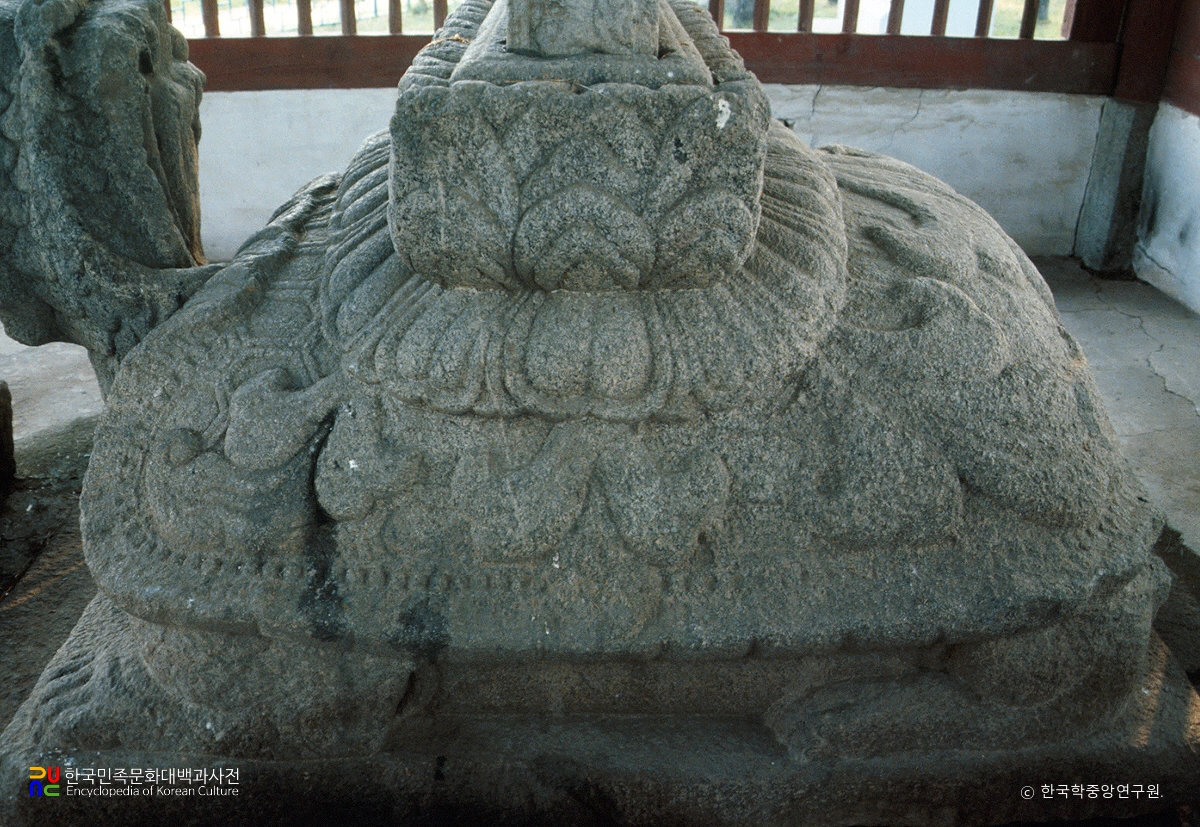 천안 봉선홍경사 갈기비 귀부