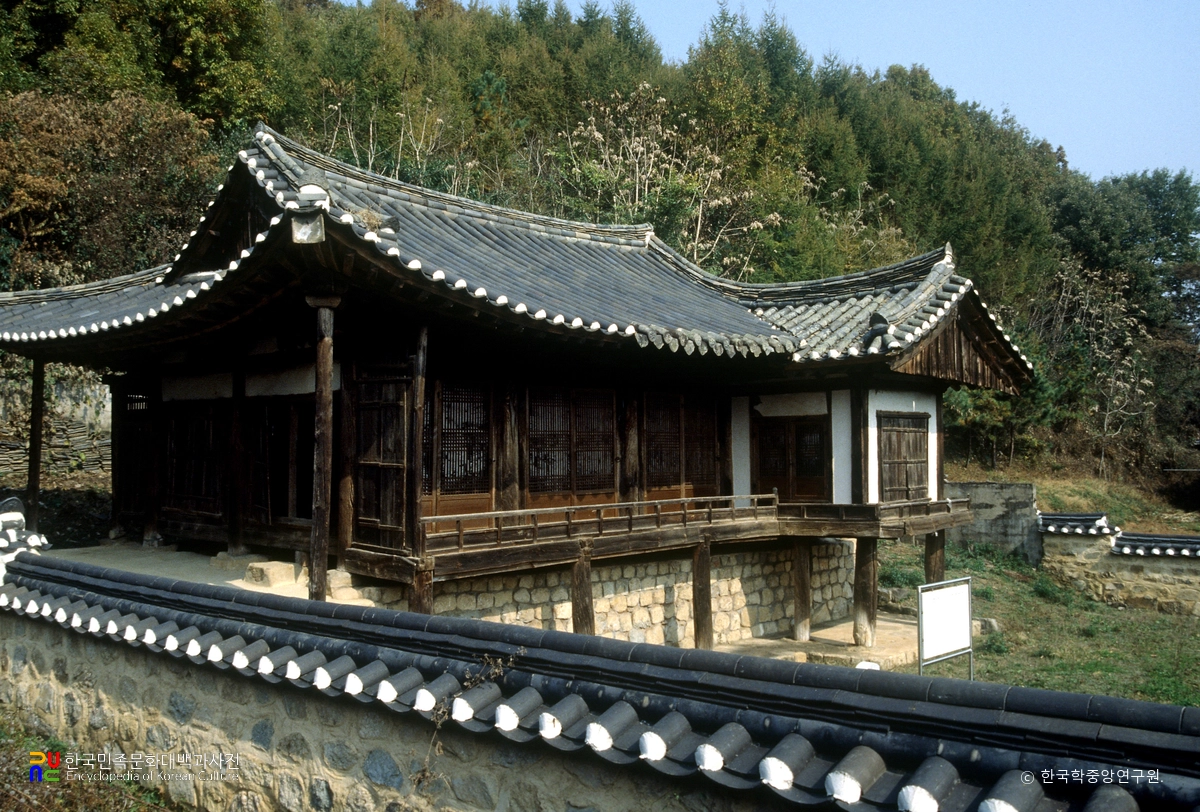 예천 야옹정 전경