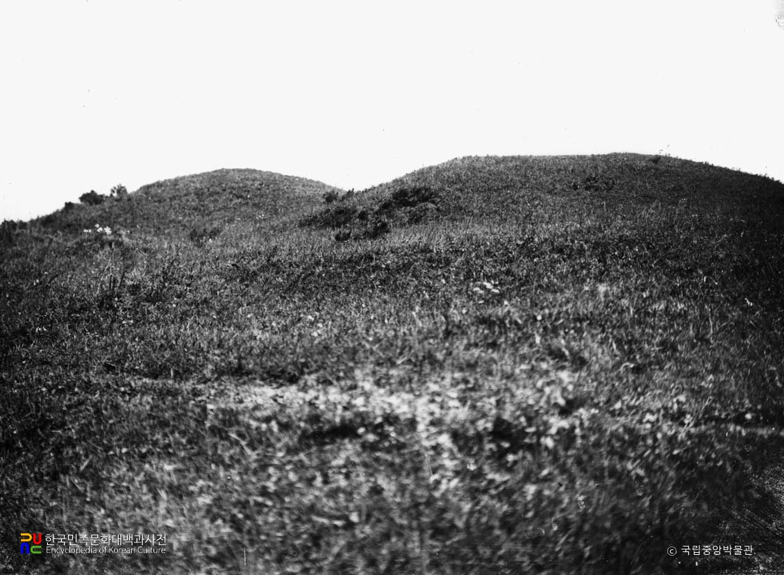 평안남도 대동군 석암동 6호분 전경