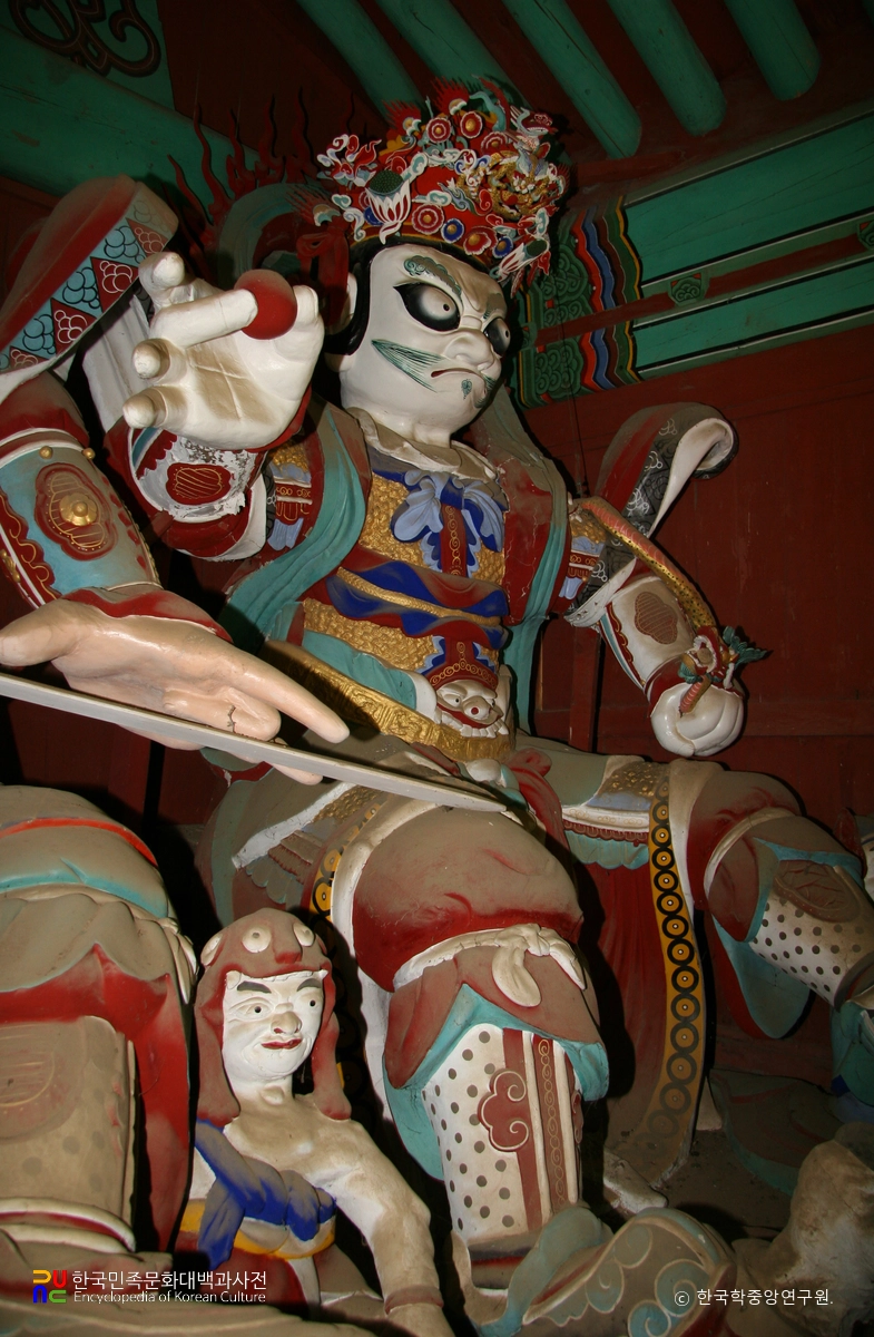 홍천 수타사 소조사천왕상 / 서방