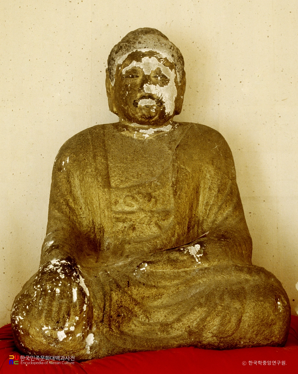 안정사 석조 여래 좌상