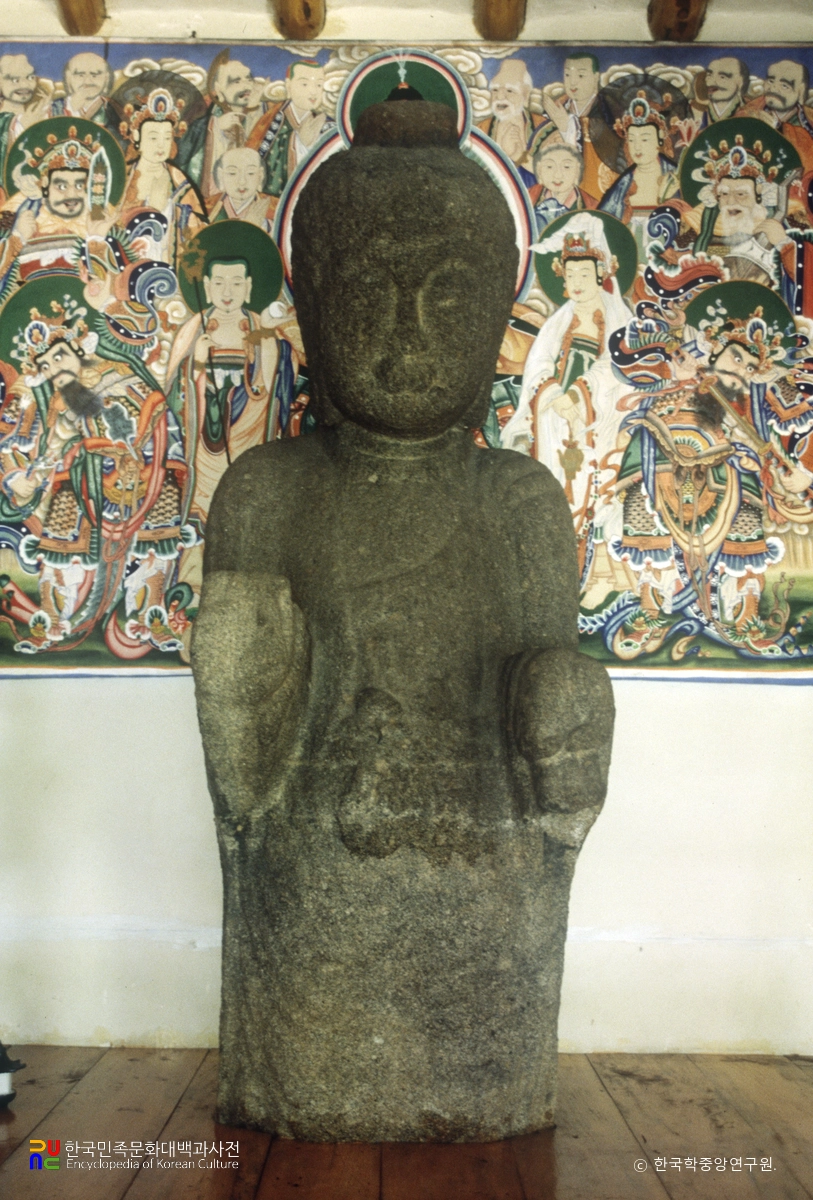 정읍 남복리 미륵암 석불