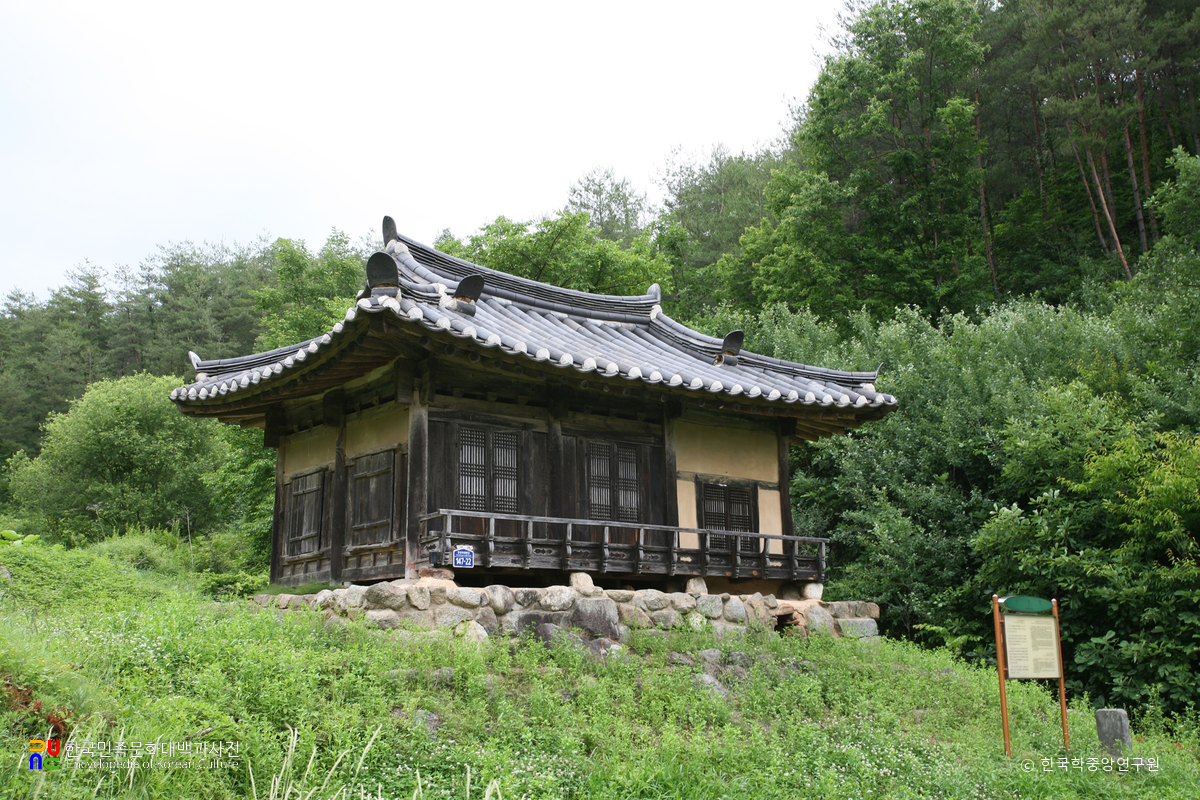 영주 군자정 정측면