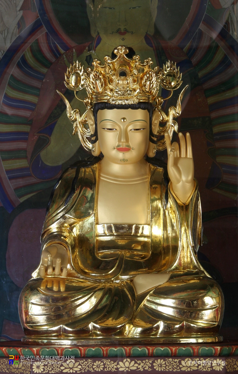 제천 정방사 목조관음보살좌상