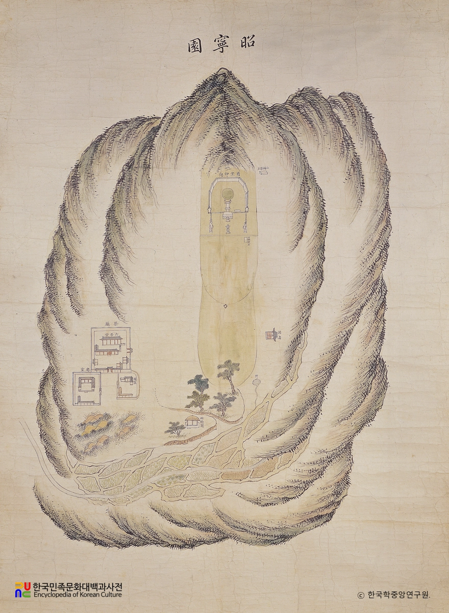 숙빈최씨 소령원도