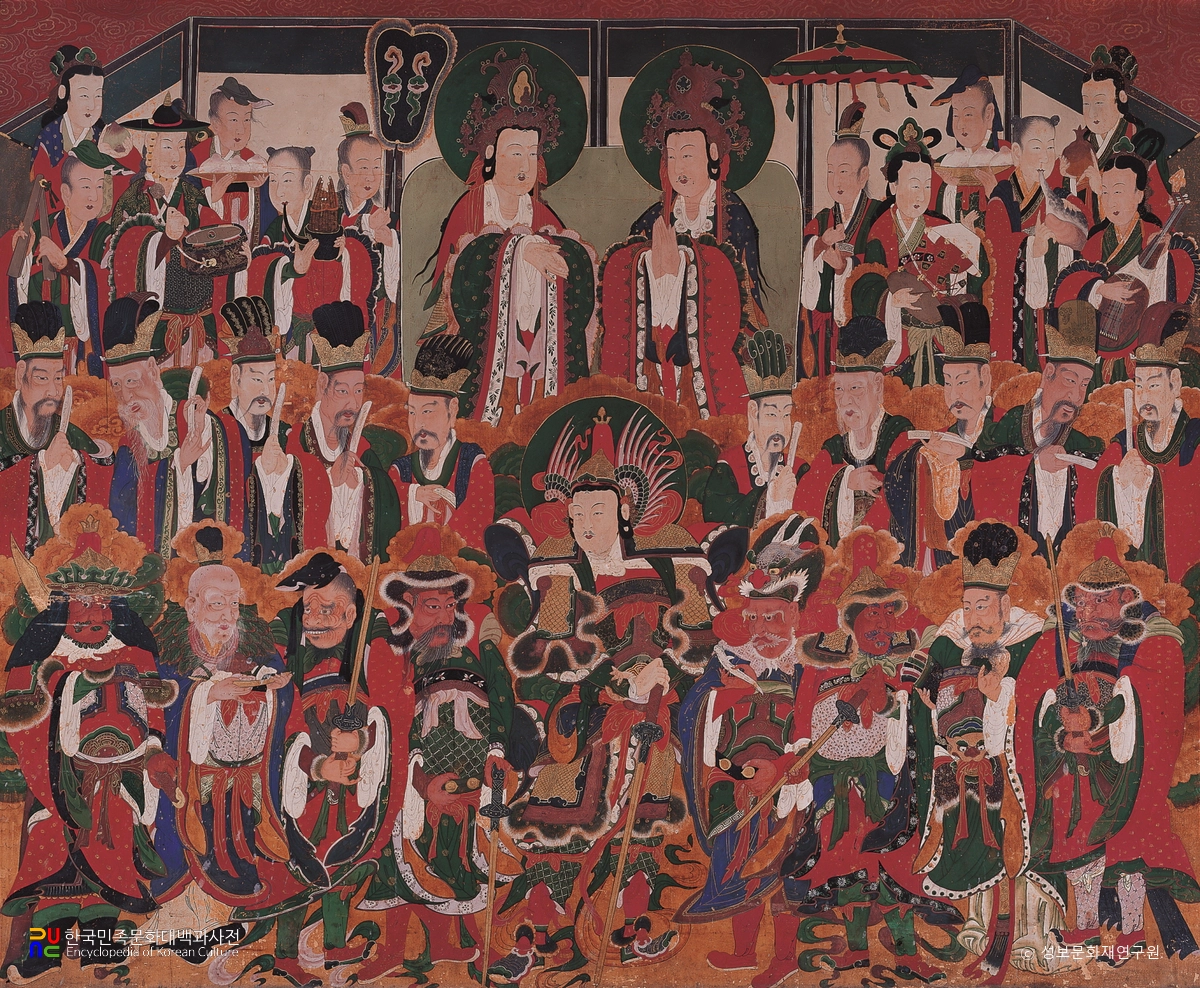 의왕 청계사 신중도